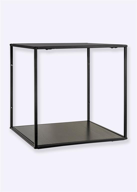 Étagère murale carrée acier