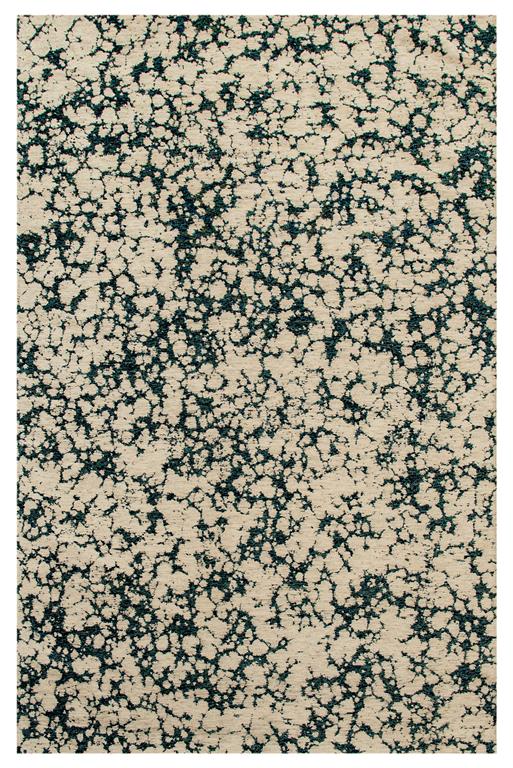 Tapis de salon moderne tissé plat vert 240x340 cm