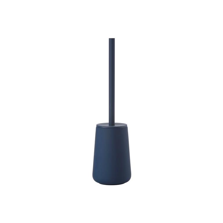 Brosse de toilette en argile bleu roi