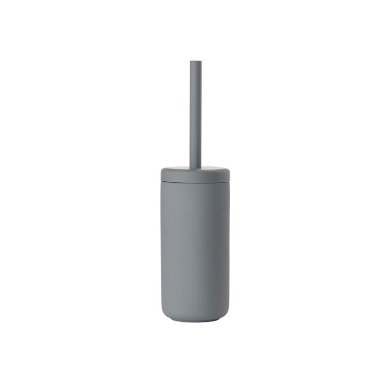 Brosse de toilette en argile gris