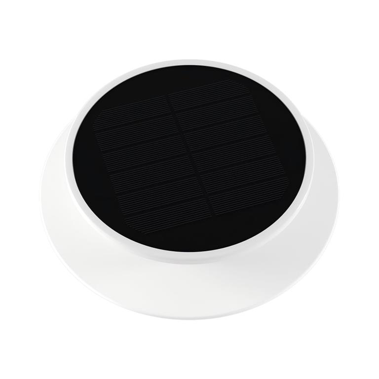Spot solaire Plastique Blanc D16cm