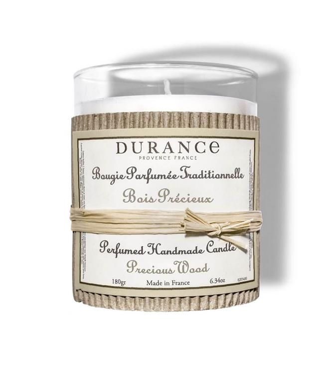 Bougie parfumée bois précieux