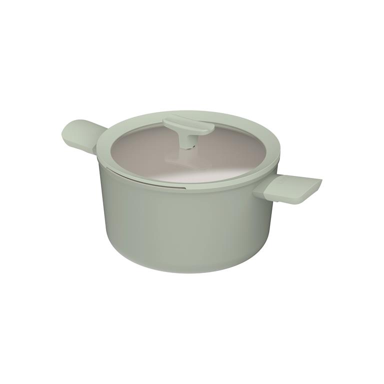 Marmite antiadhérente avec couvercle Balance Sage 24-14cm