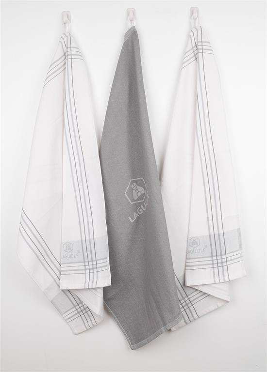 Lot de 3 torchons Géo