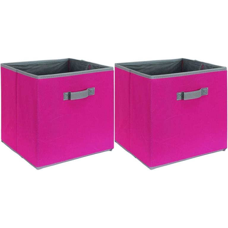 Cube de rangement coloré 30 x 30 cm 