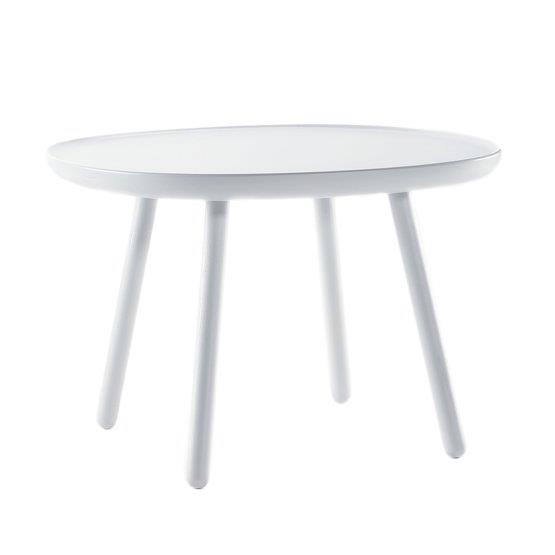 Table basse blanche 64 cm Naïve - Emko
