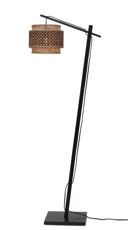 Lampadaire bambou brun Ø25cm