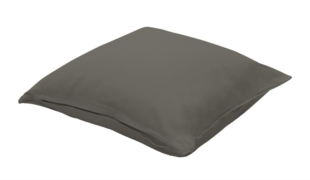 Coussin extérieur en coton gris  40x40cm