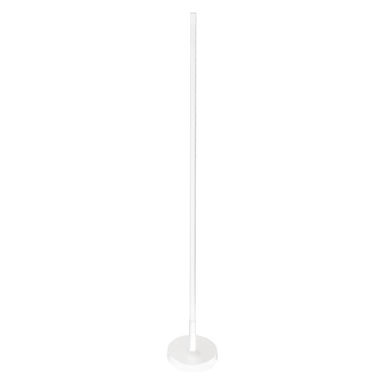 Lampe sur pied intelligente en aluminium blanc