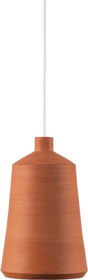 Suspension en argile rouge Flame 14 - Pott