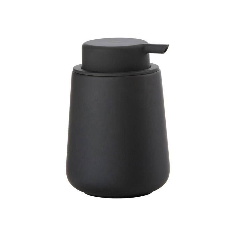 Distributeur de savon en argile noir