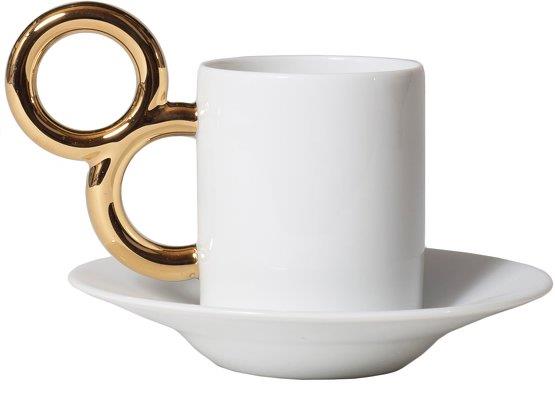 Tasse à café en or Maniériste - Extranorm