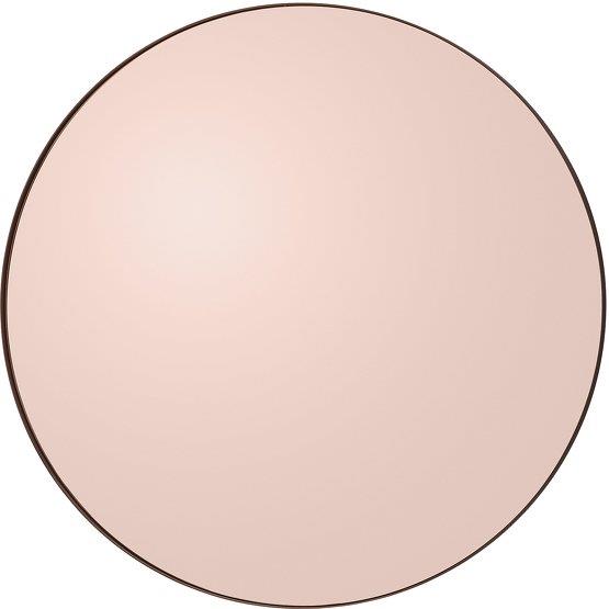 Miroir rond en verre rose 110 cm Circum - AYTM