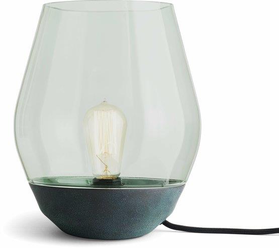 Lampe à poser en vert-de-gris Bowl - New Works