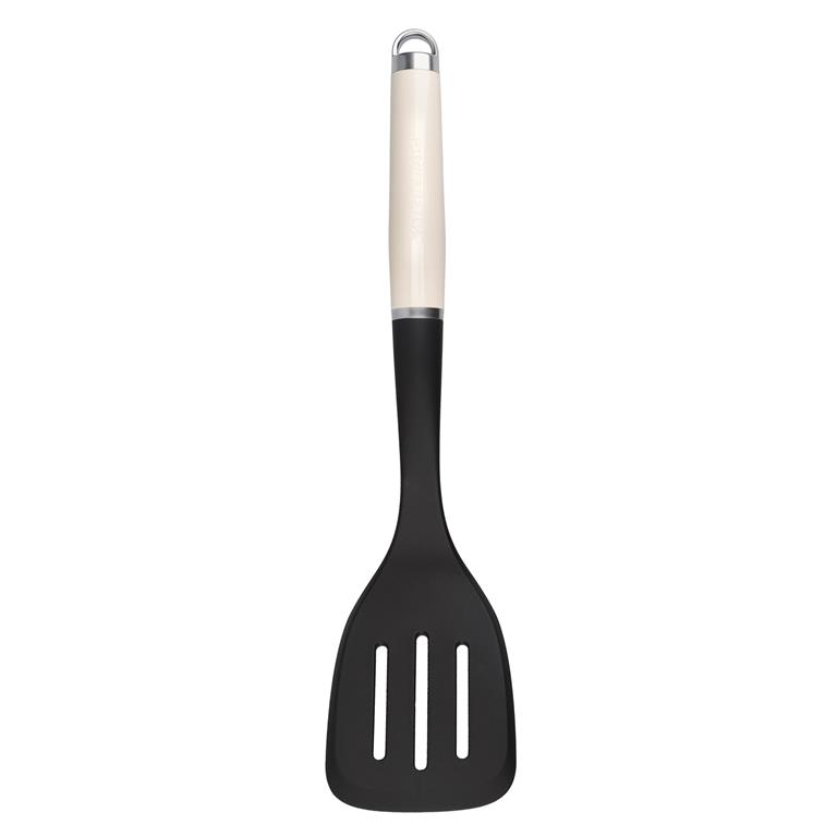 Spatule à Poisson Antiadhésive et Résistante à la Chaleur Crème