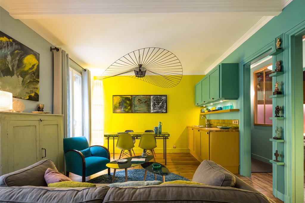 Restructuration d’un petit appartement de 32 m2 à Paris
