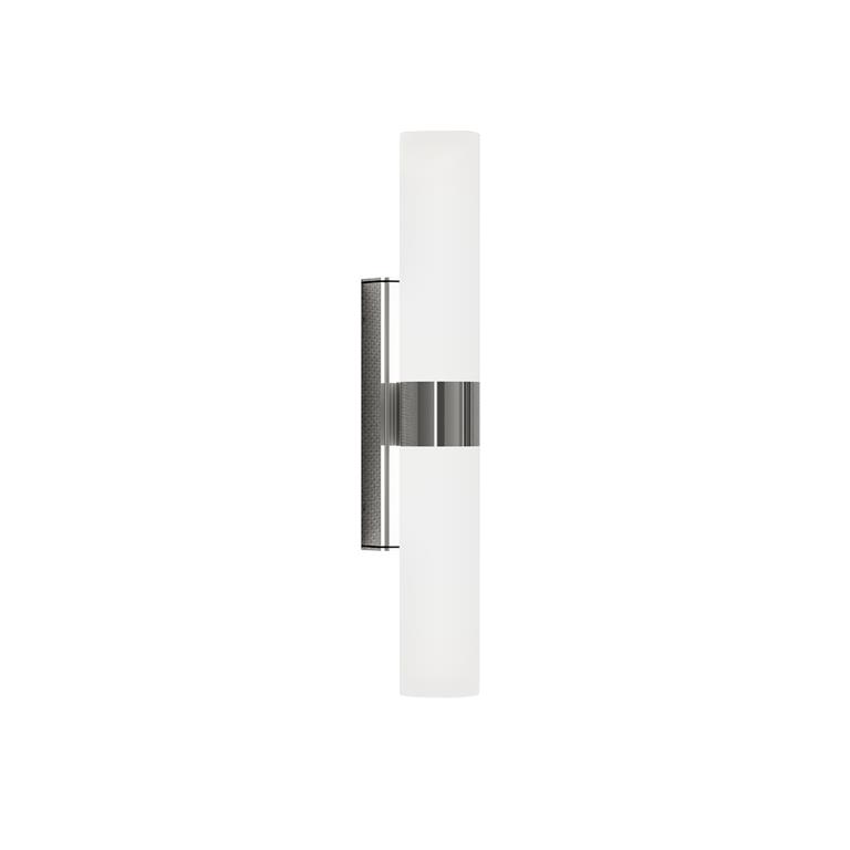 Applique de salle de bain en métal chromé 6W