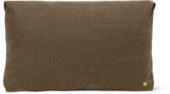 Coussin clean marron Hot Madison - Ferm living
