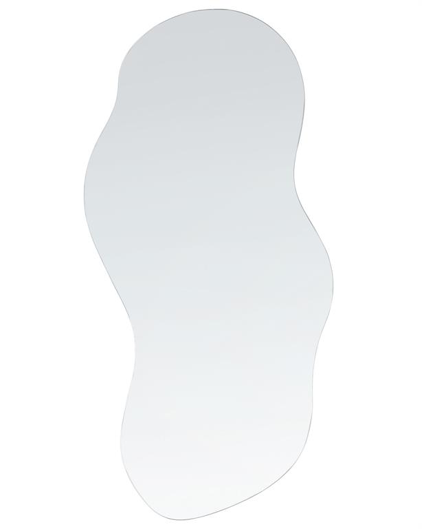 Miroir en verre argenté 80x33