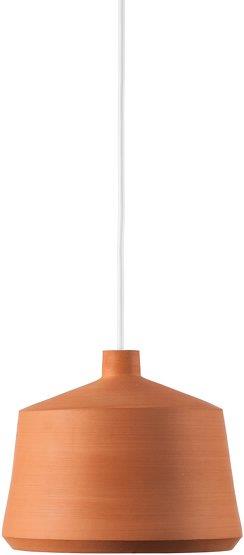 Suspension en argile rouge Flame 21 - Pott