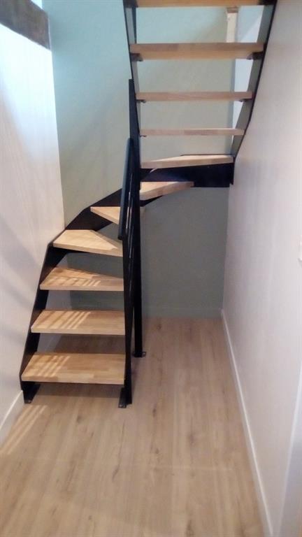 Escalier deux quart tournant