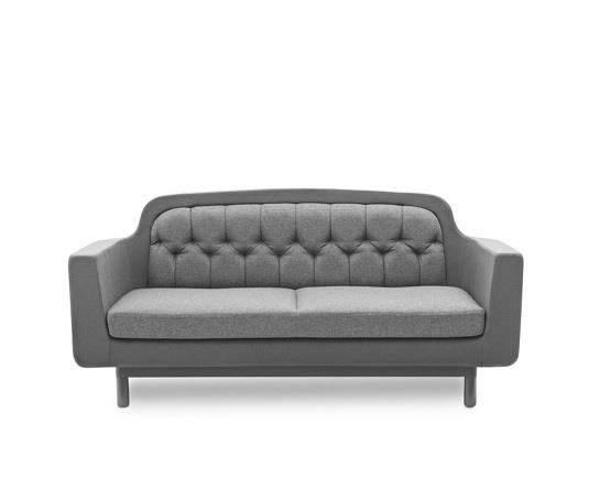Canapé Onkel 2 Places Gris Clair - Normann Copenhagen