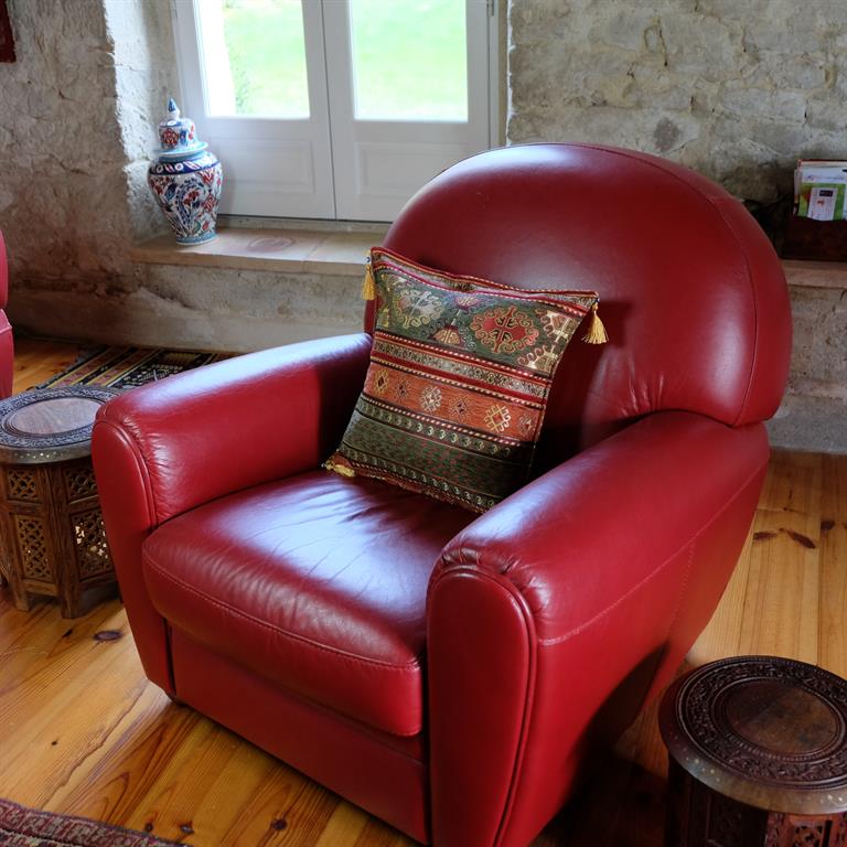 Le coussin ethnique Kapadokia s'intègre à merveille dans toute décoration