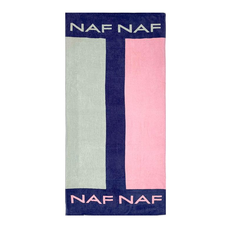 Serviette de plage  80x160 cm rose