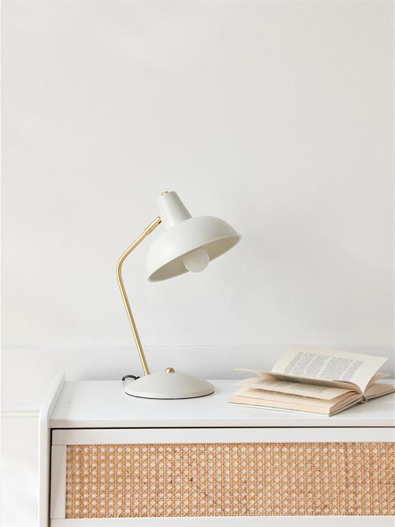 Lampe rétro ivoire
