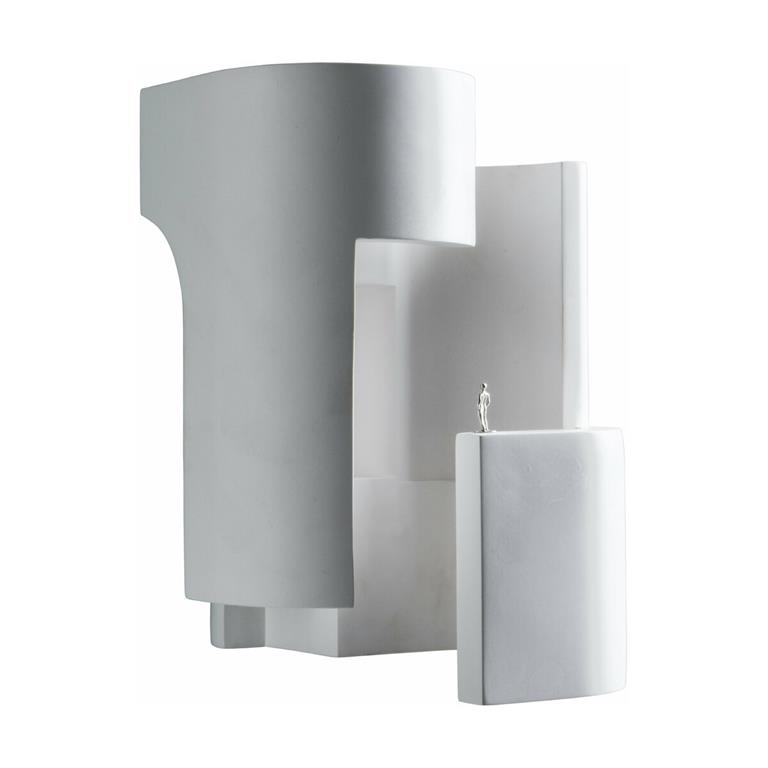 Applique en plâtre blanc SOUL ANGLE 1 - DCW Editions