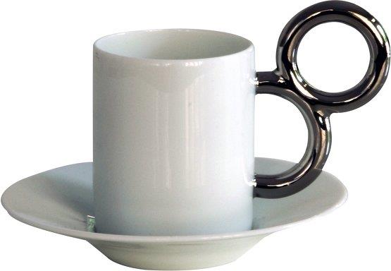 Tasse à café en platine Maniériste - Extranorm
