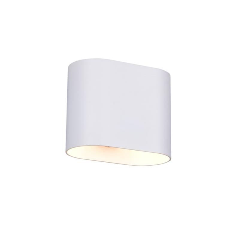 Applique en métal blanc