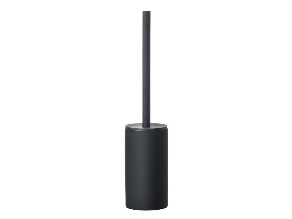 Brosse de toilette en porcelaine noir