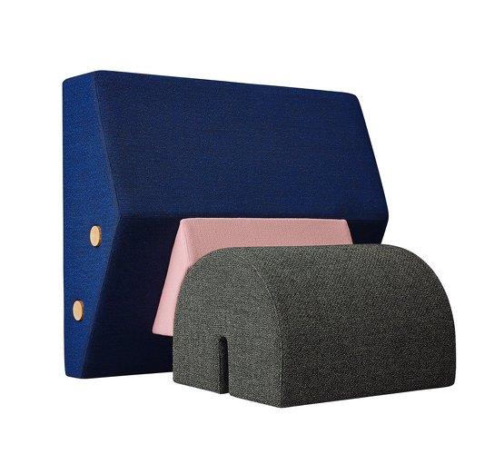 Fauteuil Keystone Raf Simons Bleu - Please wait to be seated