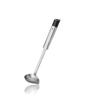 Cuillère à sauce en acier inoxydable argent