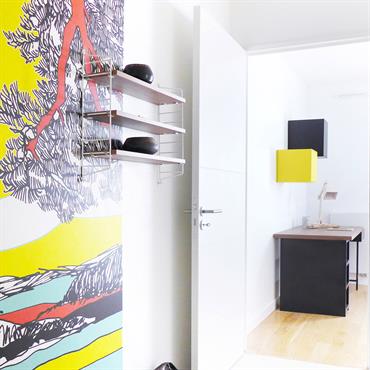 Cet appartement acheté sur plan se situe au-dessus de la nouvelle bibliothèque du 6ème arrondissement de Lyon. Son propriétaire a ... Domozoom