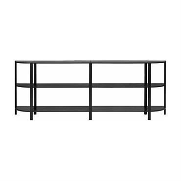 Etagère basse 273x100 noire Omni - AYTM