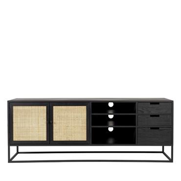 Buffet en bois noir