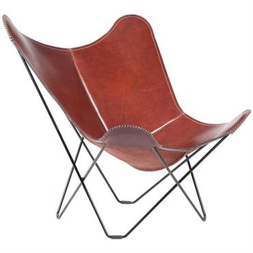 Fauteuil AA Butterfly Vintage Chêne - Cuero