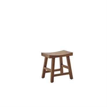 Tabouret en teck 49cm