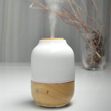 Diffuseur d'huiles essentielles ultrasonique verre et bois Purisia
