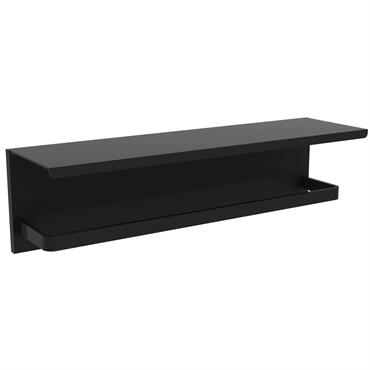 Porte-serviette noir