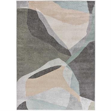 Tapis abstrait gris