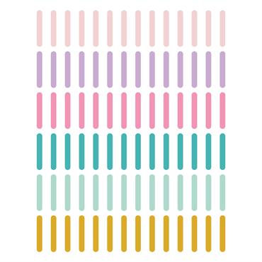 Ces adorables stickers muraux adhésifs en vinyle sont parfaits pour la chambre des petites. Tous les stickers sont séparés, vous pouvez donc les disposer sur votre mur comme vous le ...