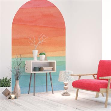 Papier Peint arche arcenciel 150x90cm