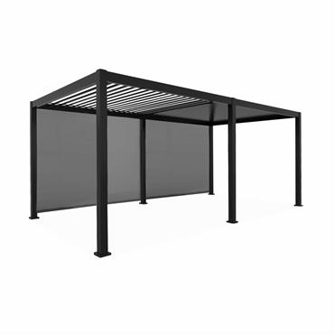 Pergola bioclimatique aluminium 6x3m