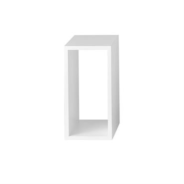 Module ouvert S pour étagère Stacked Blanc - Muuto