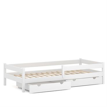 Le lit est fait de bois massif. Les matériaux utilisés dans la production sont 100% écologiques et sans danger pour les enfants. Le lit est adapté aux matelas d’une épaisseur ...
