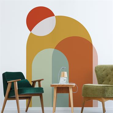 Papier Peint arches du crépuscule 190x90cm