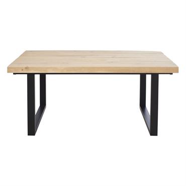 Table à manger en poutres de chêne massif 6/8 personnes L180
